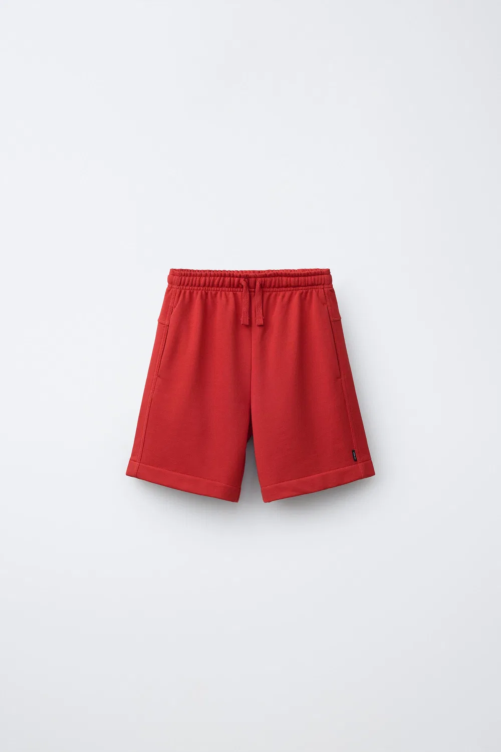 Простые бермудские шорты ZARA, Red