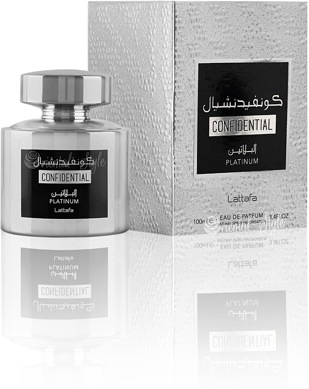 Духи Lattafa Perfumes Confidential Platinum - фото