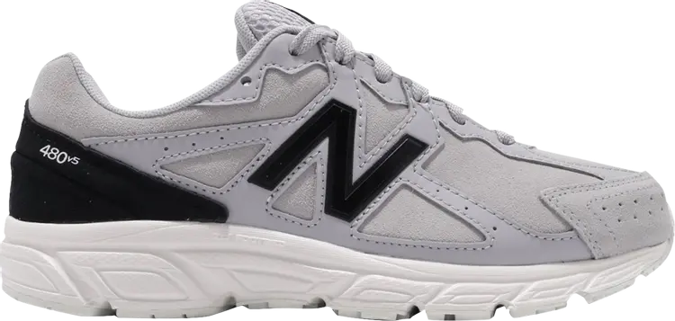 

Кроссовки New Balance Wmns 480 XX 4E Wide 'Grey Black White', серый