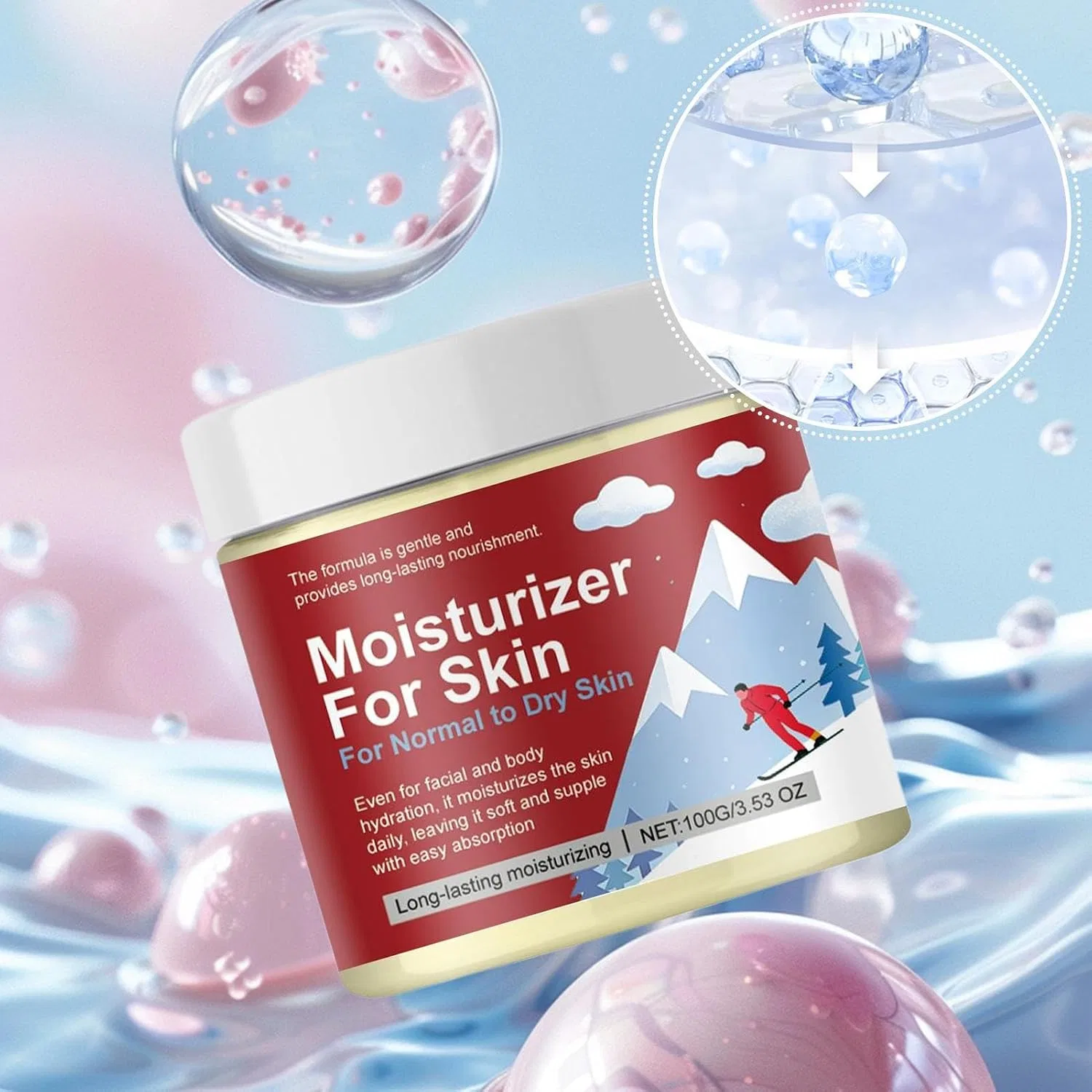 Generisch Крем для лица Quick Absorbing Gentle Moisturiser — фото 3