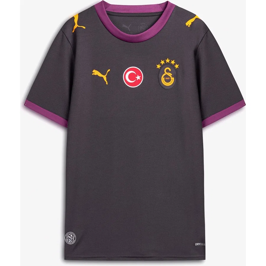 Футболка детская с принтом Galatasaray 26/27 Deplasman Puma, Фиолетовый