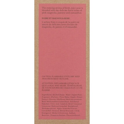 Туалетная вода Crabtree & Evelyn Pear and Pink Magnolia, 3,4 жидких унции — фото 3