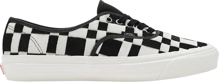 

Кроссовки Vans Authentic 44 DX Woven Check - Black White, черный