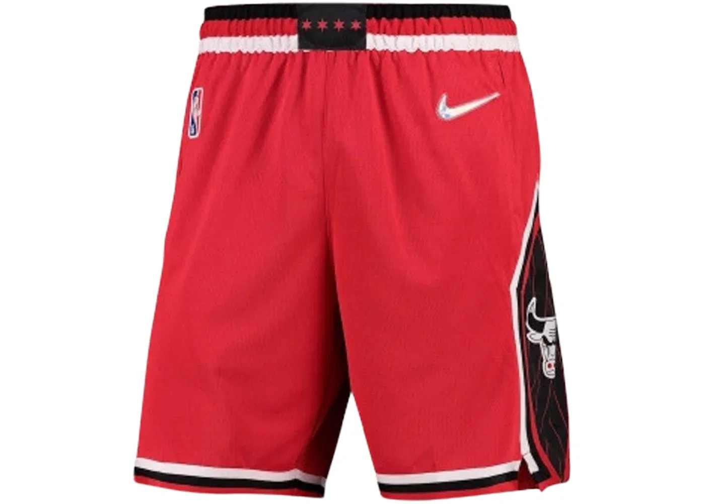 Мужские шорты Dri-FIT Swingman City Edition Nike, University Red/Black/White