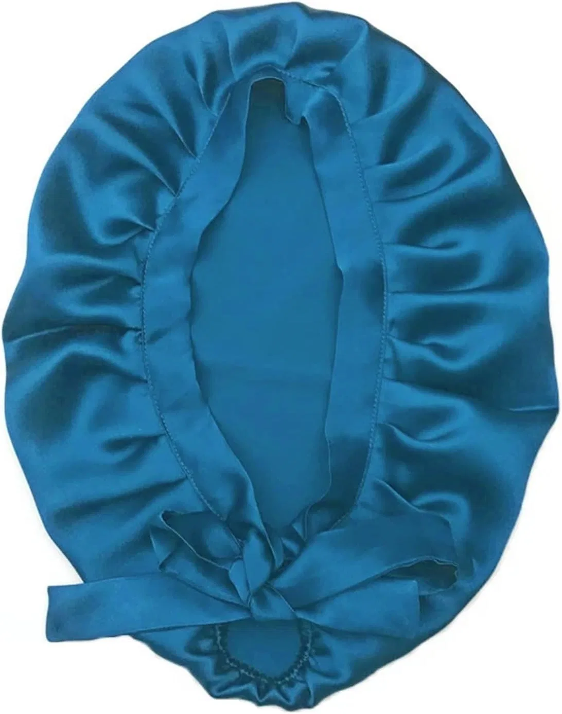 Шелковая шапочка для сна YILWPV, 33 см, Blue