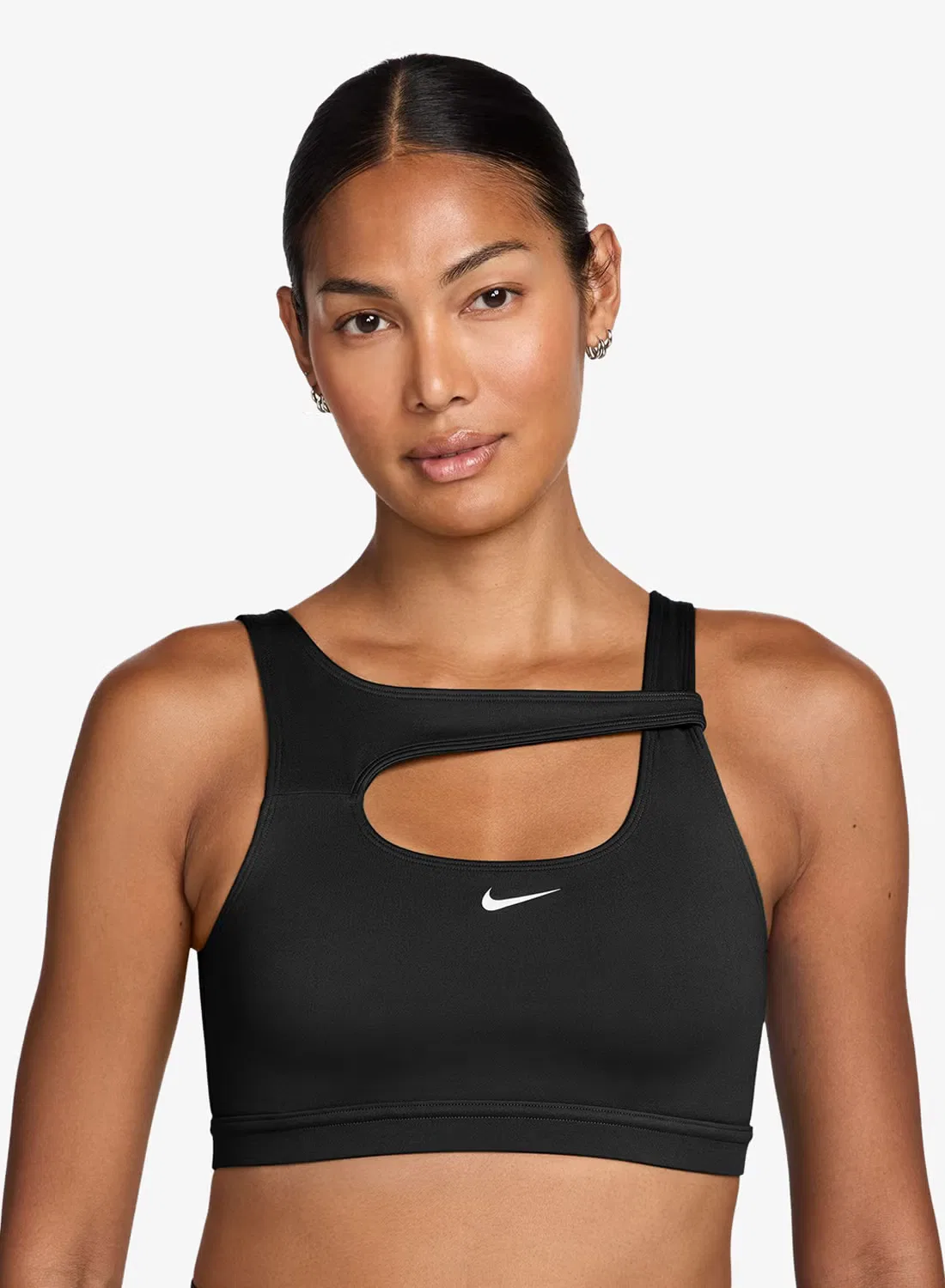 Бюстгальтер спортивный средней поддержки 1 Bra Capsule Nike, черный