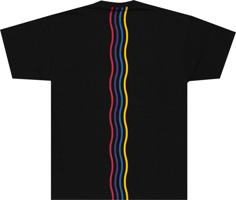 Футболка Nike x Pigalle Tee 'Black/Pure Platinum', черный — фото 3