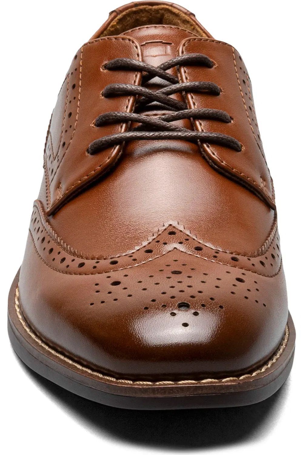 Детские туфли оксфорды на мягкой подошве Rucci Florsheim, Cognac — фото 4