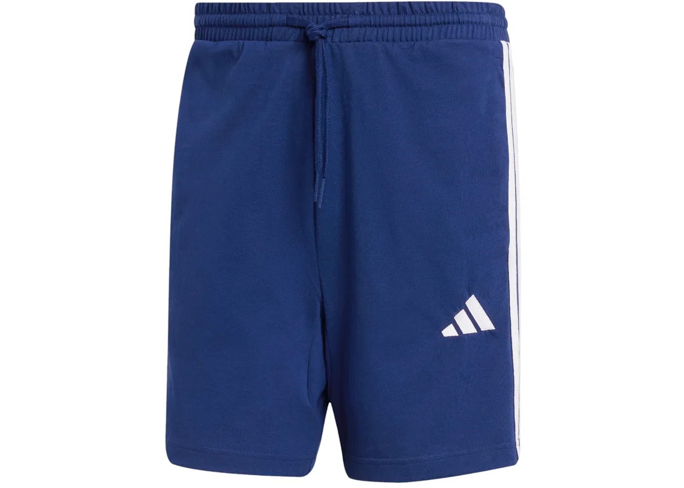 Мужские шорты с 3 полосками Adidas, Dark Blue White