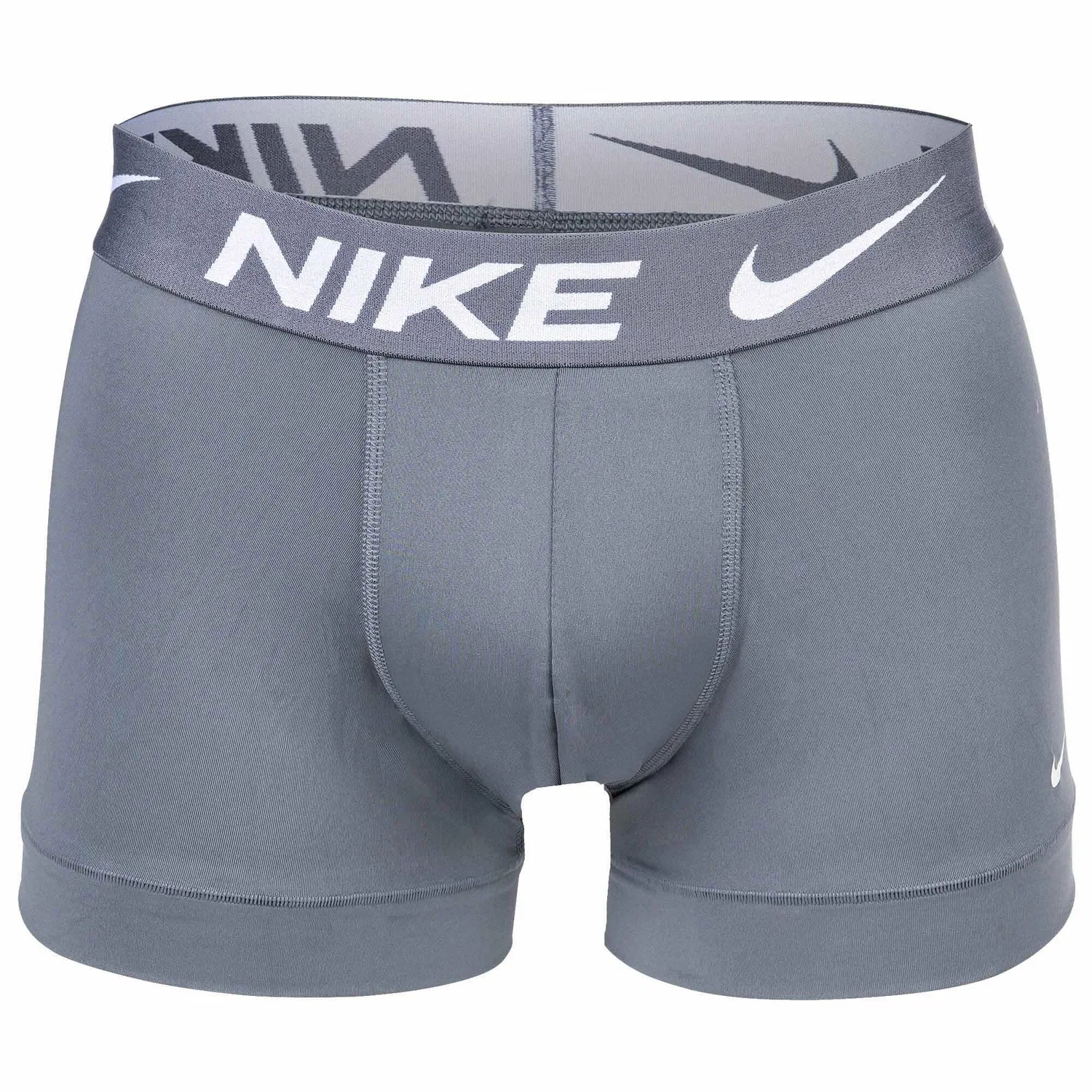 Мужские боксеры из микрофибры с технологией Dri-FIT, Nike, Bunt / Grau — фото 2