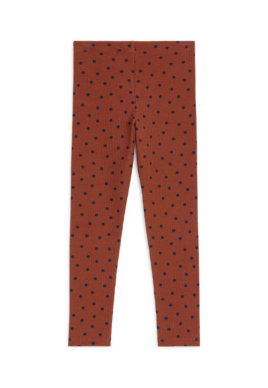 Ребристые леггинсы - леггинсы - брюки Arket, Rust Blue — фото 2