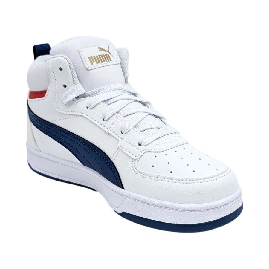 Детские кроссовки с высоким берцем Caven 2.0 Mid PS Puma, Белый — фото 2