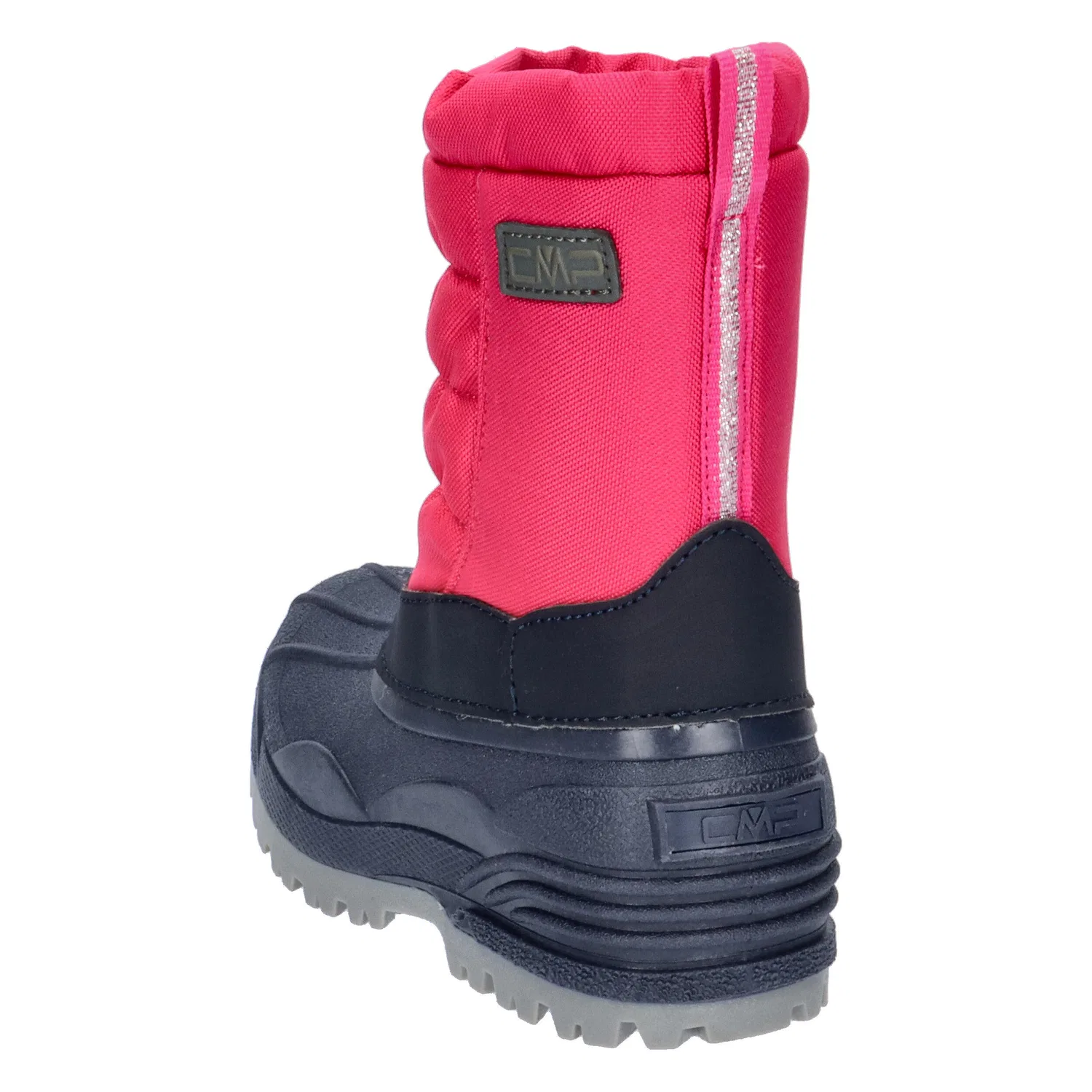Детские зимние сапоги с принтом Kids Hanki 3.0 Cmp, Rot Navyblau Grau — фото 4