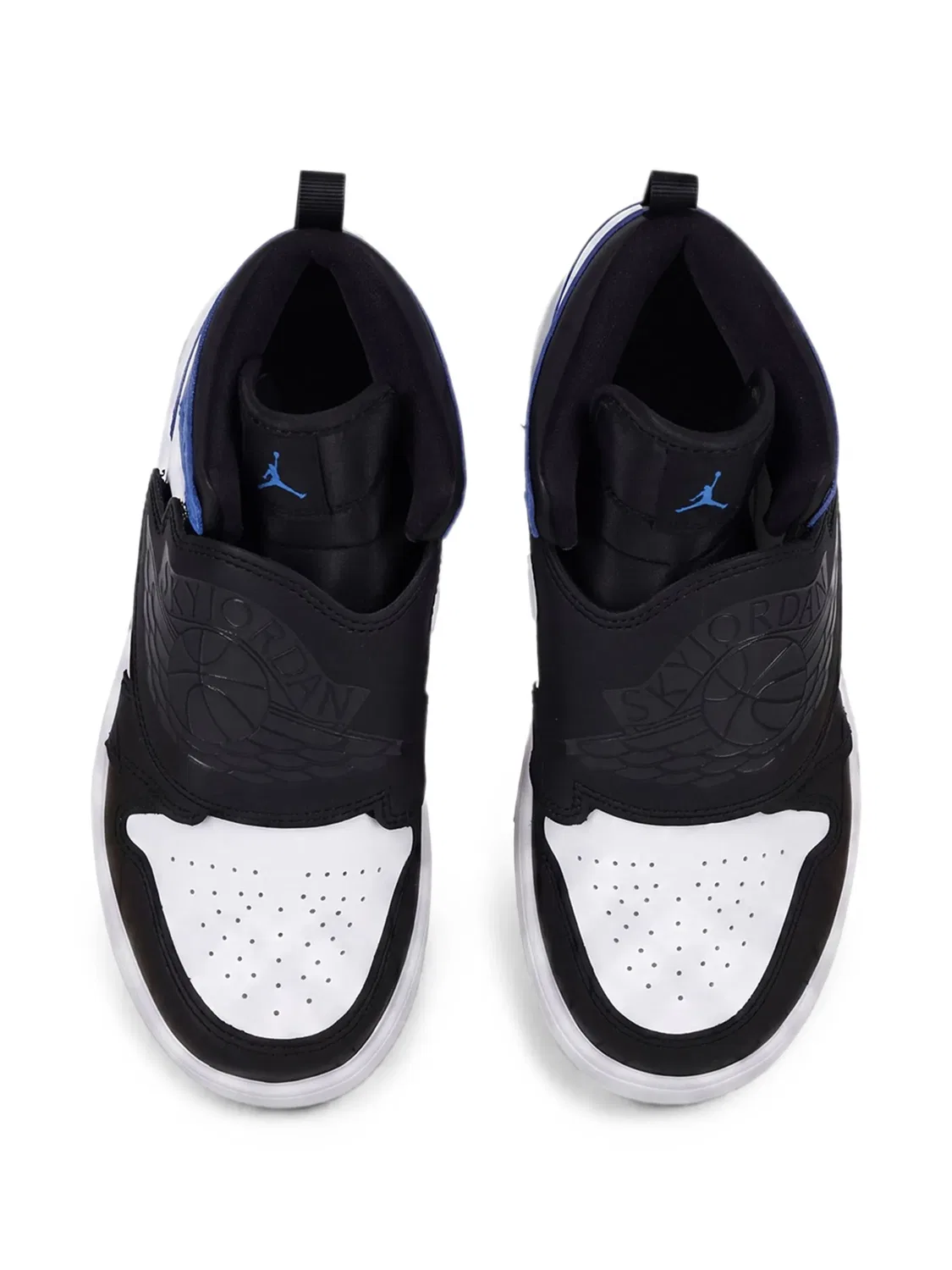 Кроссовки Sky Jordan 1 на липучках Nike Kids, белый — фото 4