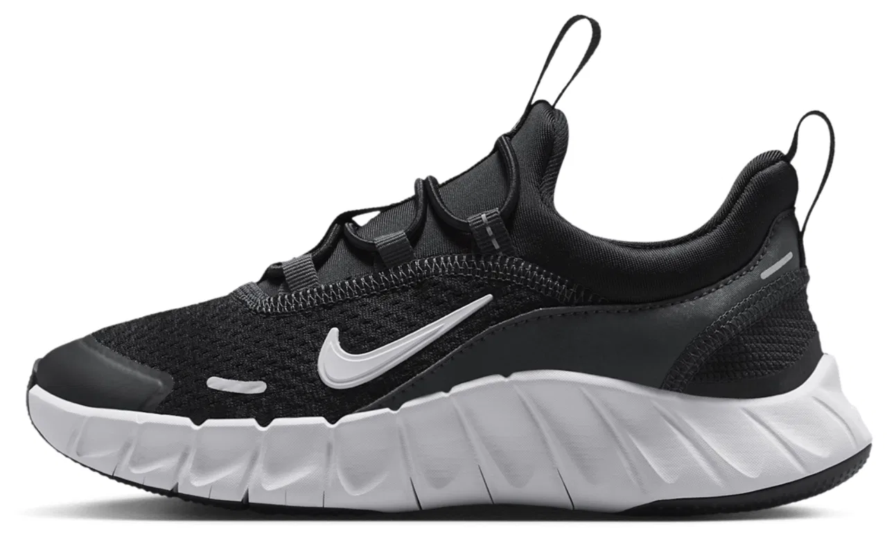 Беговые кроссовки для мальчиков Free Ride Nike, цвет Black/White/Anthracite — фото 2