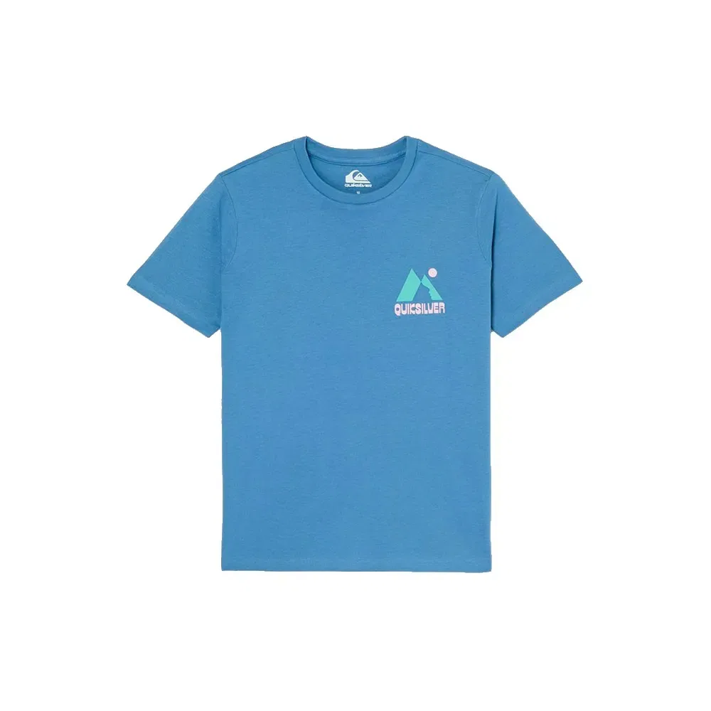 Детская футболка с коротким рукавом Quiksilver Peak, Blue