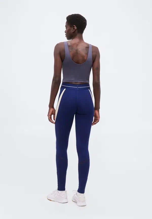 Леггинсы Adidas Performance, темно-синий — фото 3
