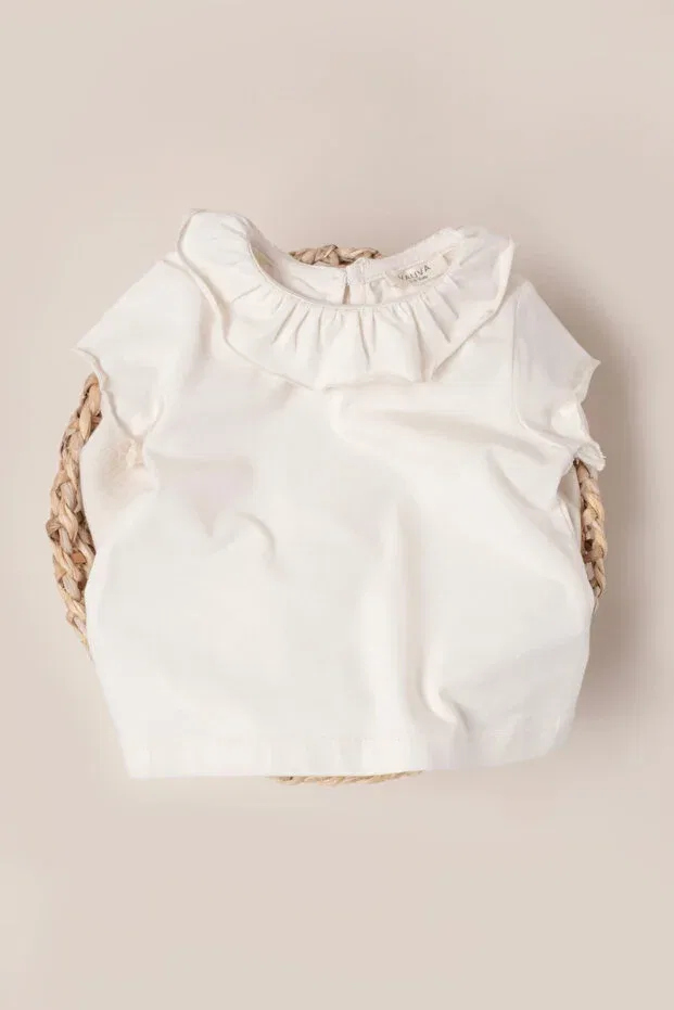 Детская футболка для девочек хлопковая Basics Vauva, Nude Color