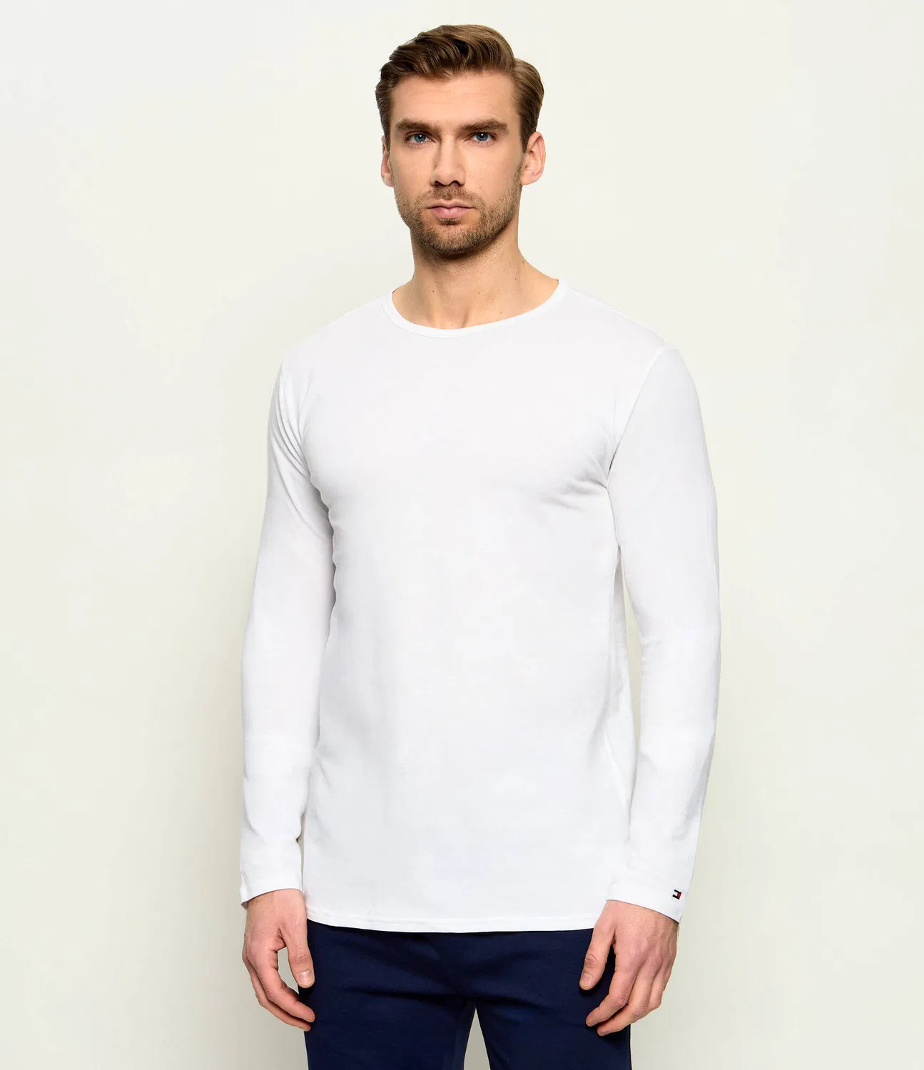 Комплект лонгсливов из 3 штук с длинным рукавом Tommy Hilfiger, Bianco — фото 3