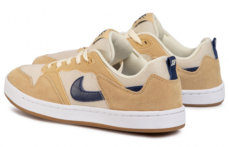 Кроссовки для скейтбординга Nike SB Alleyoop, золотистый/бежевый — фото 3