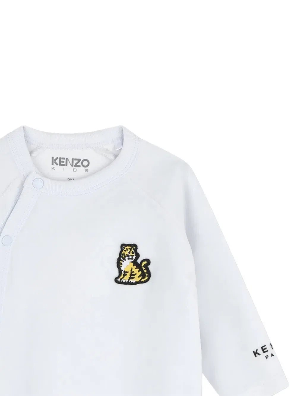 Пижама с нашивкой Kenzo Kids, белый — фото 3
