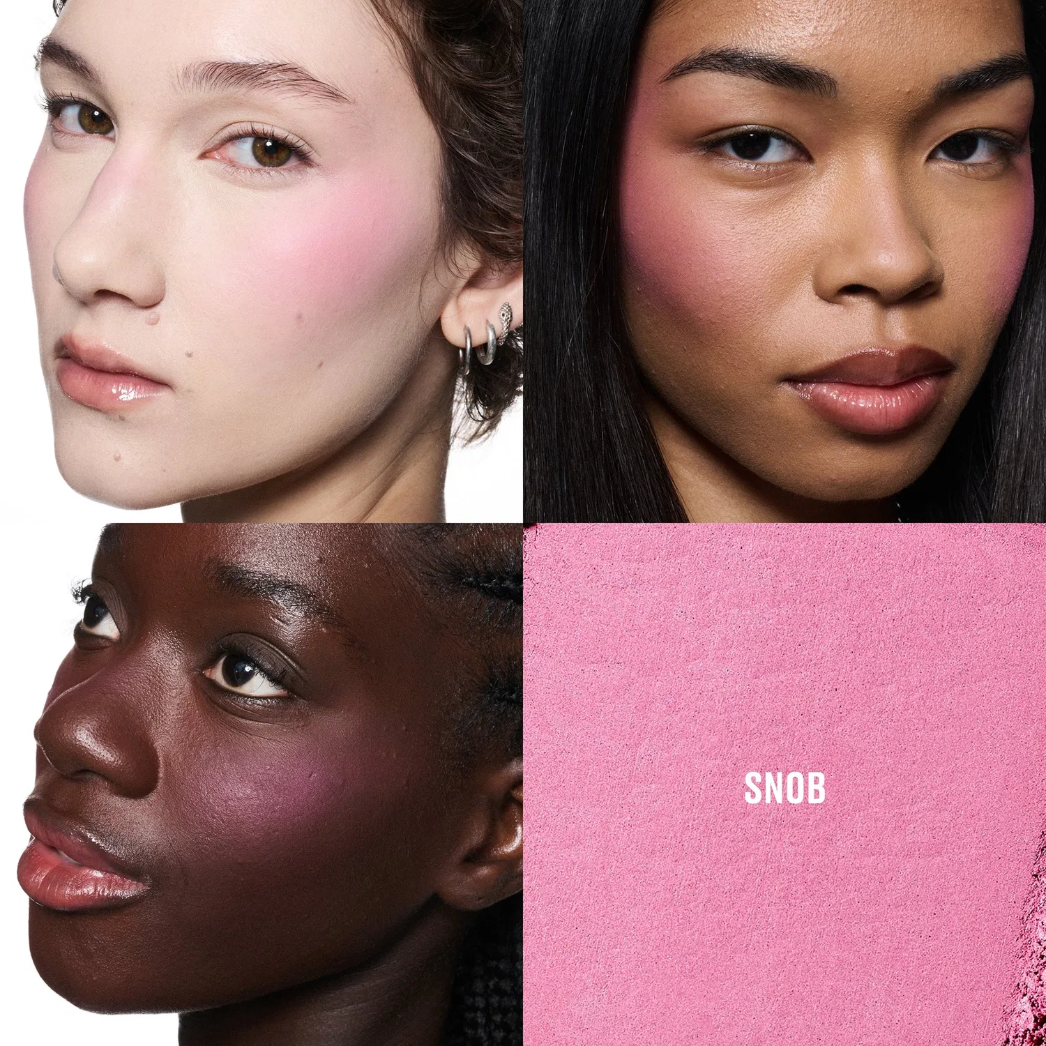 Румяна компактные с мягким фокусом Skinfinish Colourstruck, MAC, Snob — фото 3