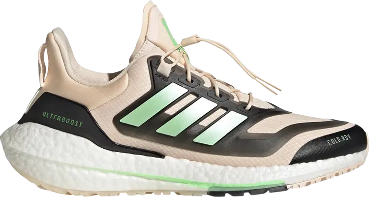 Кроссовки Adidas UltraBoost 22 Cold.RDY 2.0 'Bliss Orange Beam Green', оранжевый — фото 2