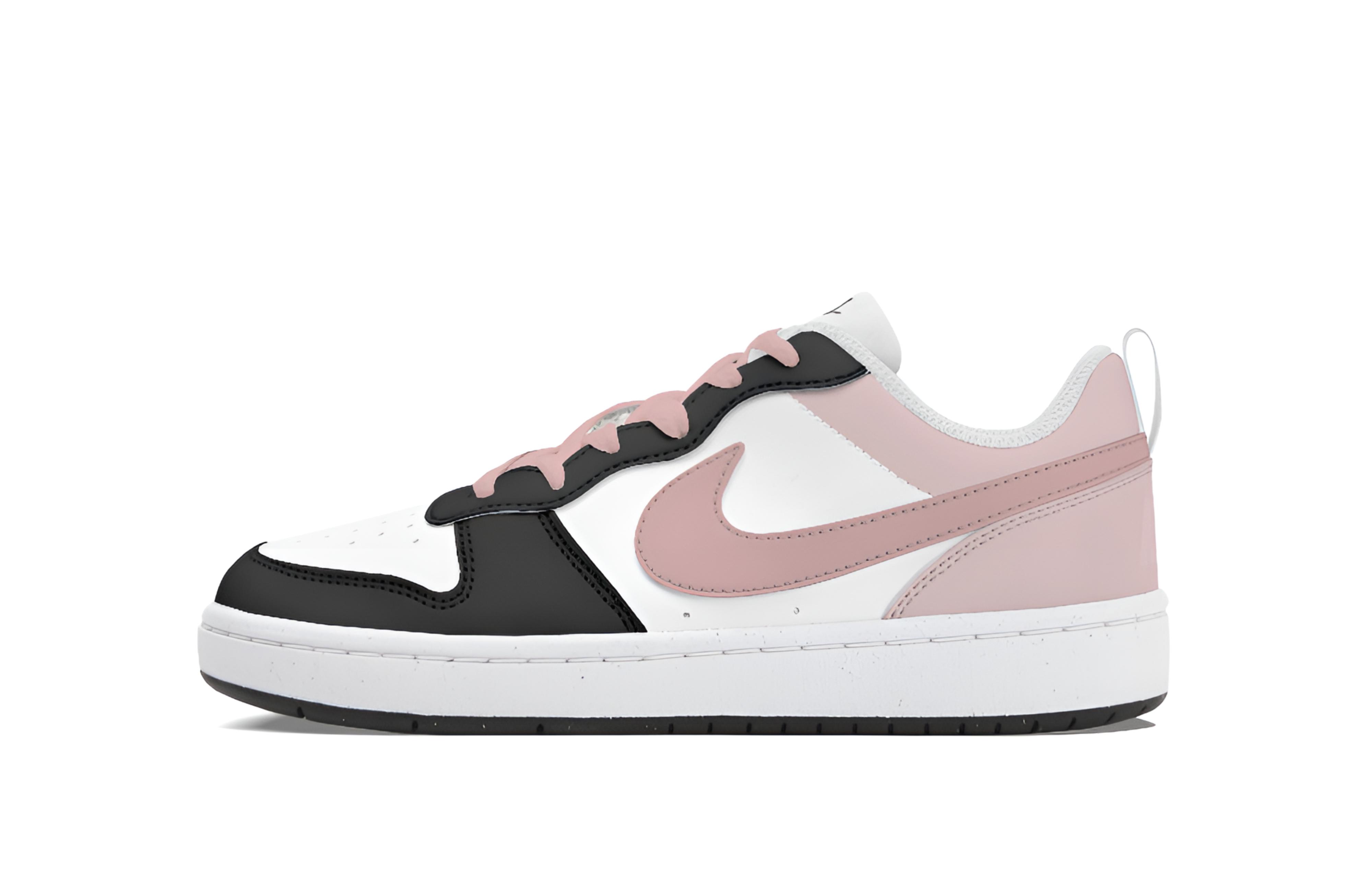 

Низкие детские кроссовки для скейтбординга Court Borough Heartfelt Berry Affairs для подростков Nike, розовый