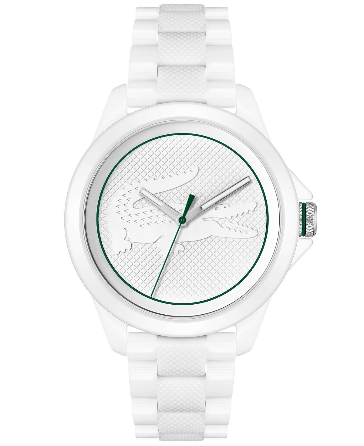 

Мужские часы Le Croc белые керамические с браслетом 44 мм Lacoste