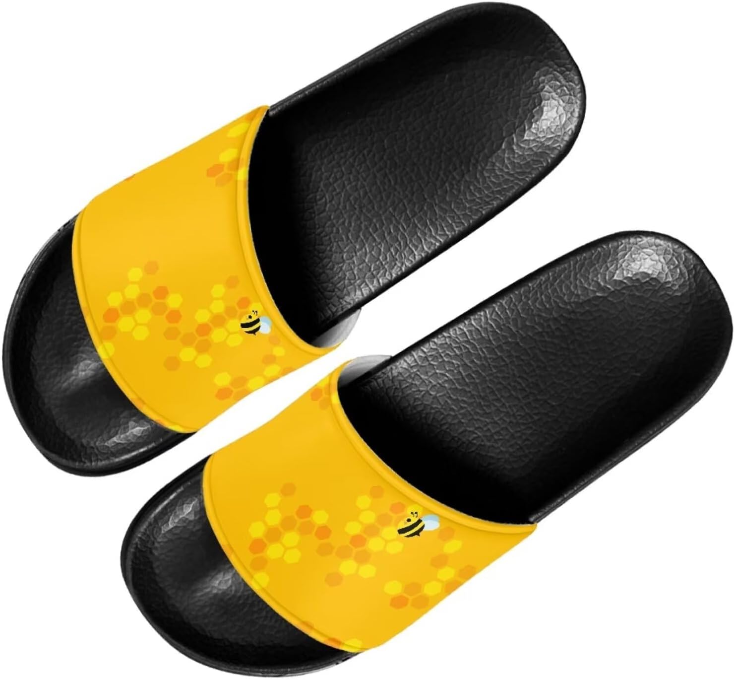 

Женские шлепанцы Forchrinse Bee, мужские домашние тапочки, нескользящие шлепанцы для душа, легкие плоские сандалии для пляжа и бассейна