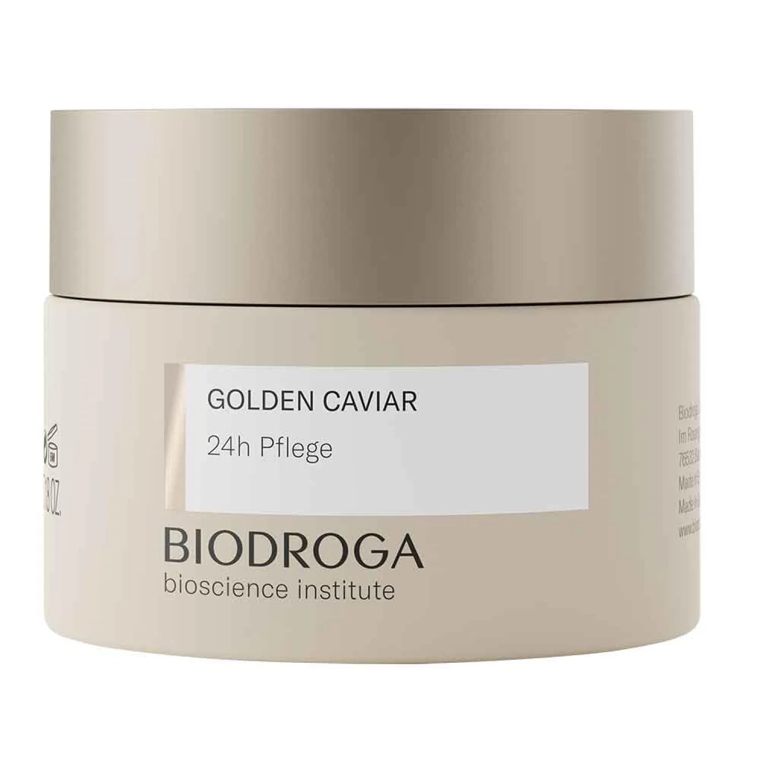 Крем для лица Biodroga — «Golden Caviar 24h care» с экстрактом икры от Bioscience Institute, 50 мл