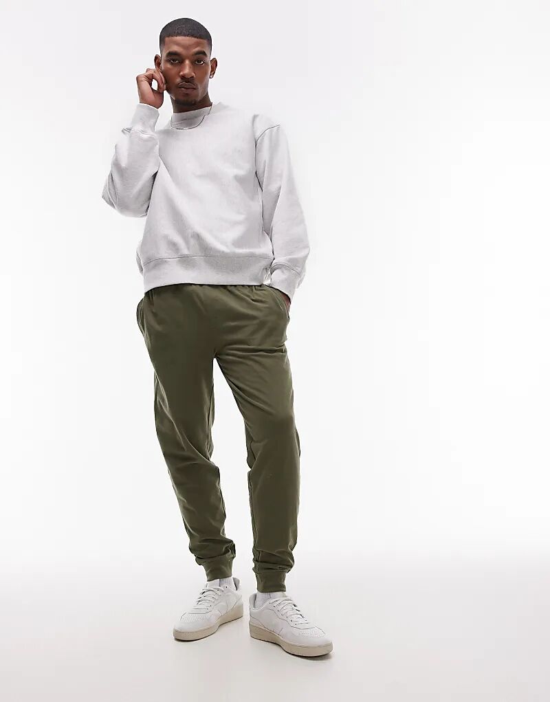 

Леггинсы Essentials Lounge Jogger оливкового цвета Tommy Hilfiger