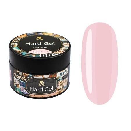 FOX Hard gel Cover Pastel с консистенцией базы для ногтей, 30 мл — фото 2