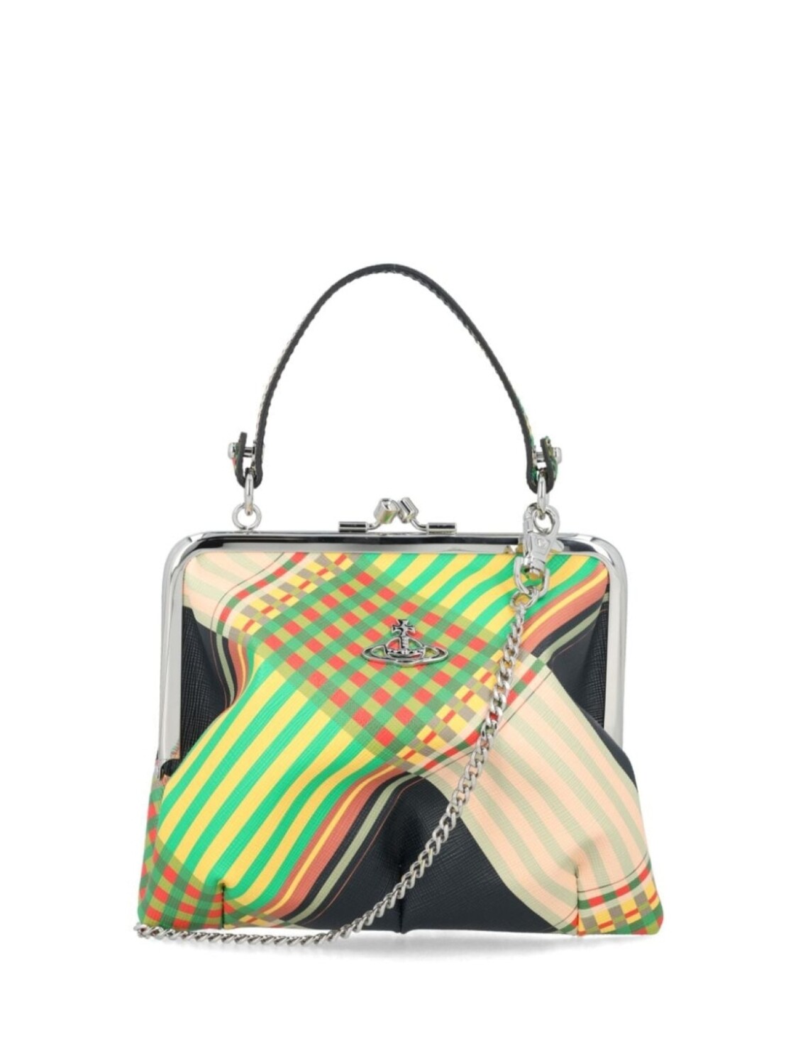 

Vivienne Westwood мини-сумка Granny Frame, нейтральный цвет