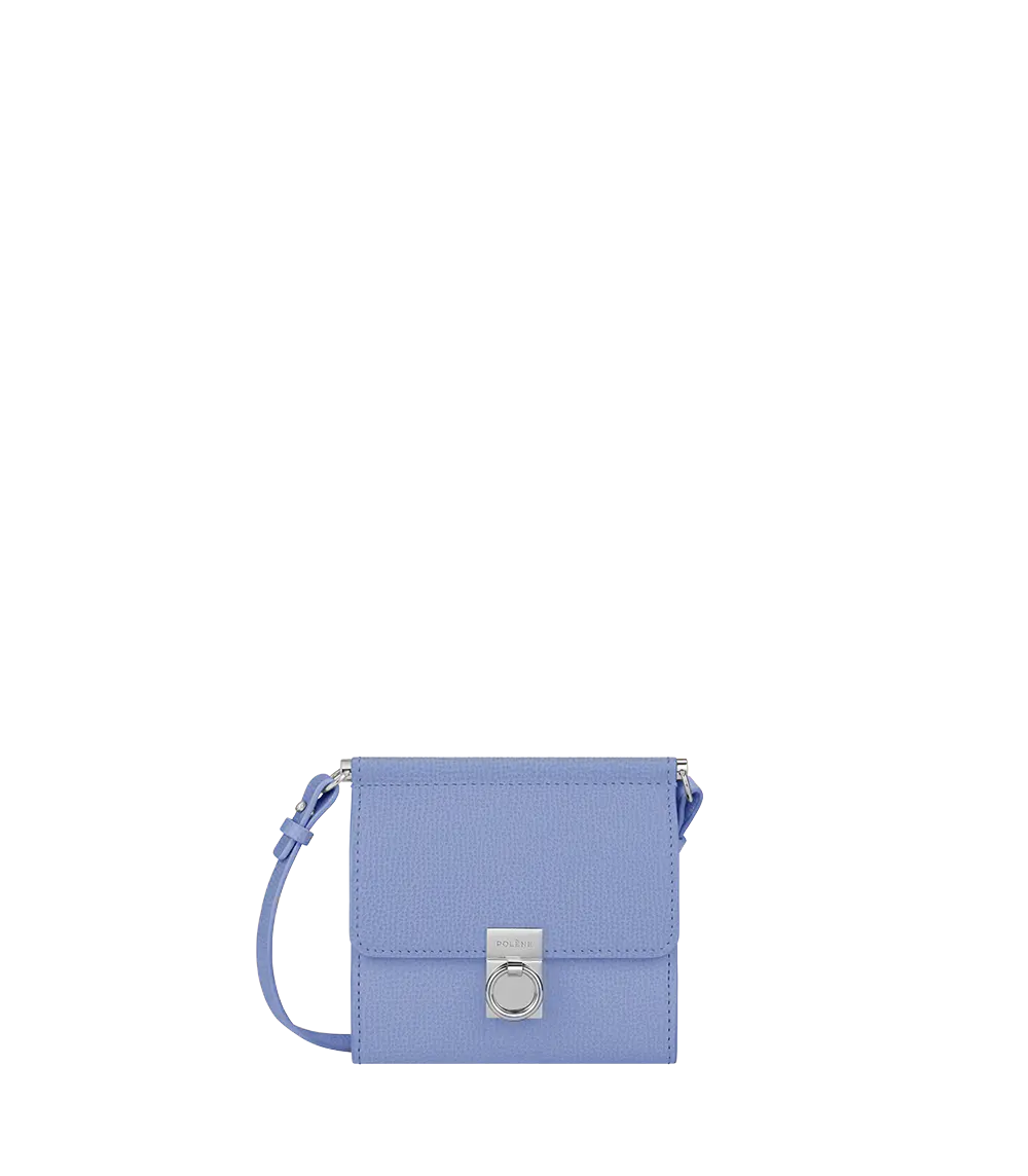 

Кошелек Portefeuille Numéro Sept Bandoulière Edition Lavande Grainé