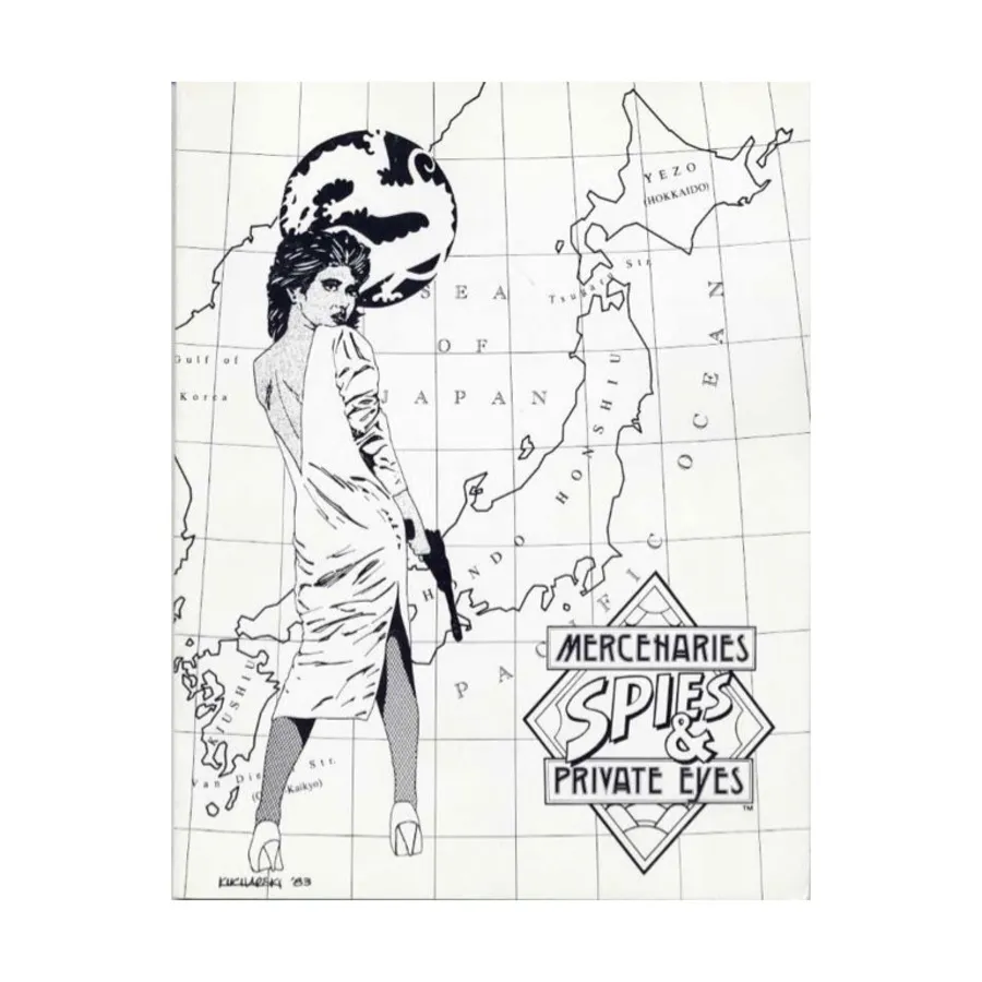 

Mercenaries, Spies & Private Eyes (1986 Edition), Mercenaries, Spies, & Private Eyes, мягкая обложка
