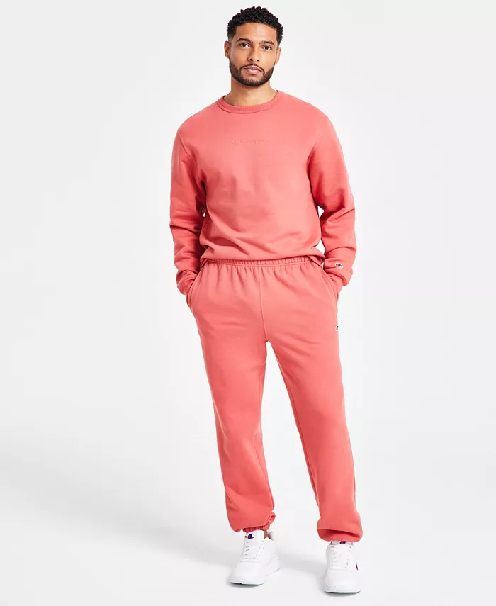 

Мужские утепленные брюки свободного кроя Powerblend Fleece Relaxed Champion, розовый