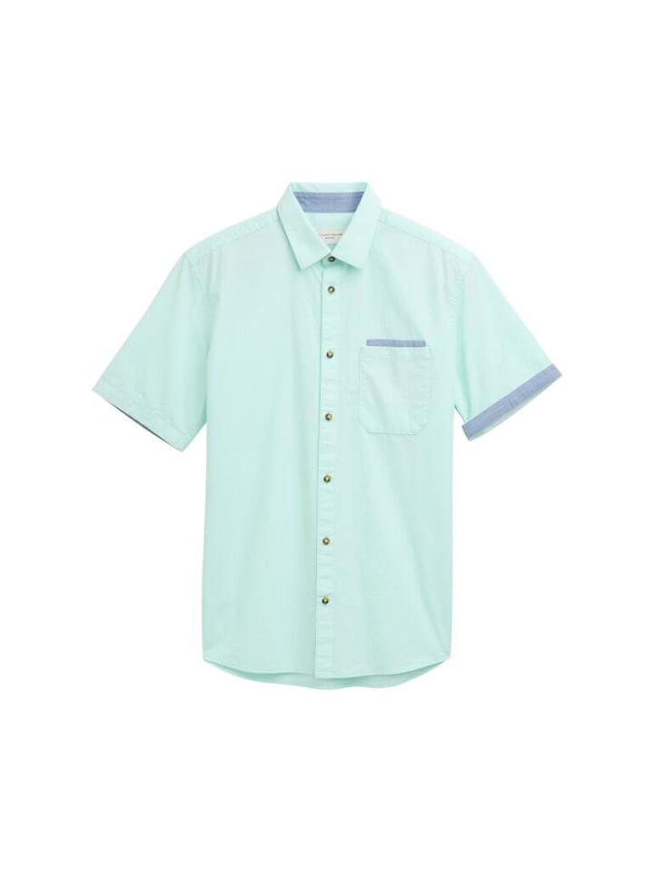 

Рубашка Tom Tailor, цвет bright mint structure