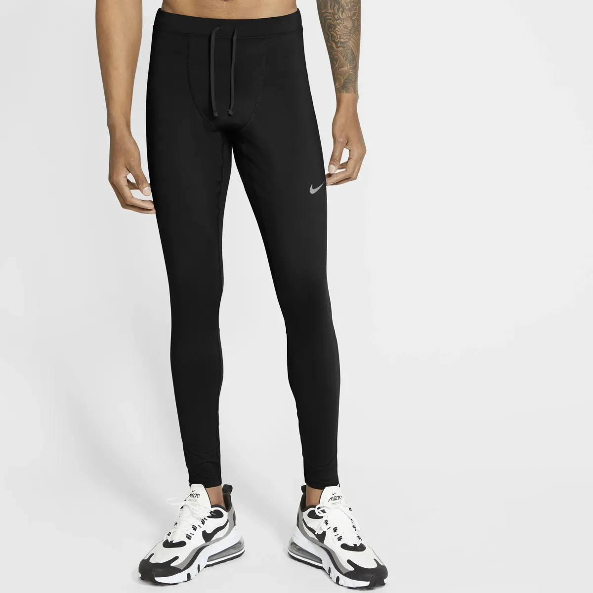 

Тайтсы для бега Nike "Dri-FIT Challenger Men's Running Tights", черный