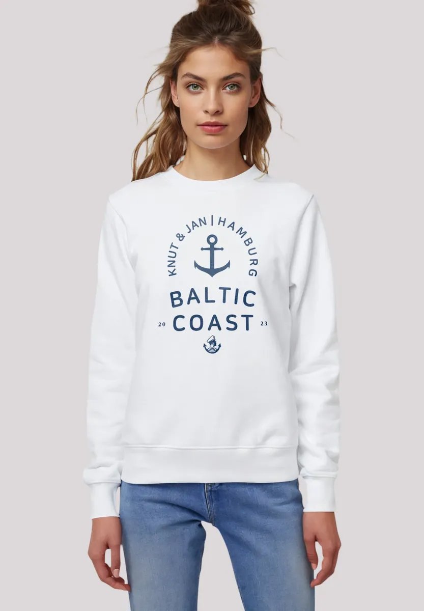 

F4NT4STIC толстовка "Ostsee Logo Knut & Jan Hamburg", премиум качество, белый