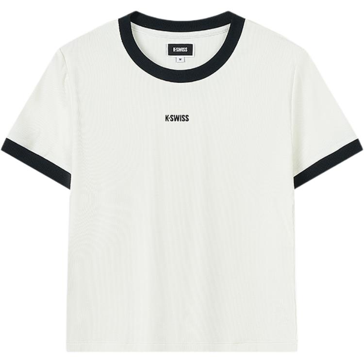 

KSWISS SS24 Футболка женская Euryale White K·SWISS