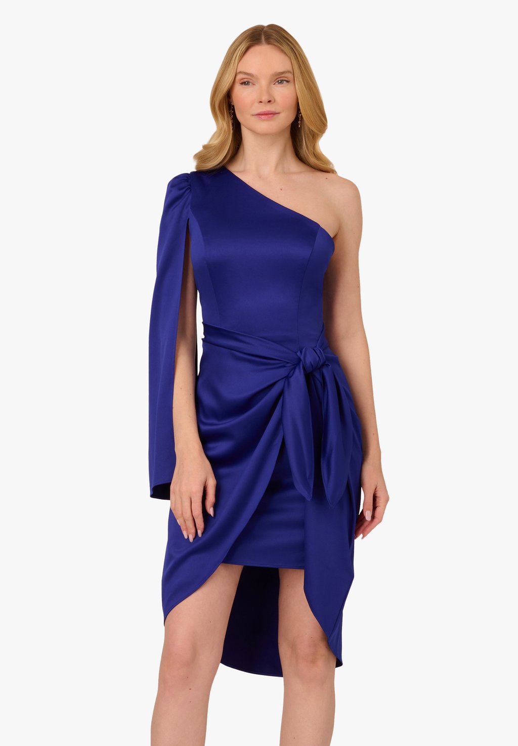 

Коктейльное/вечернее платье SIDE KNOT DRAPED Adrianna Papell, темно-синий