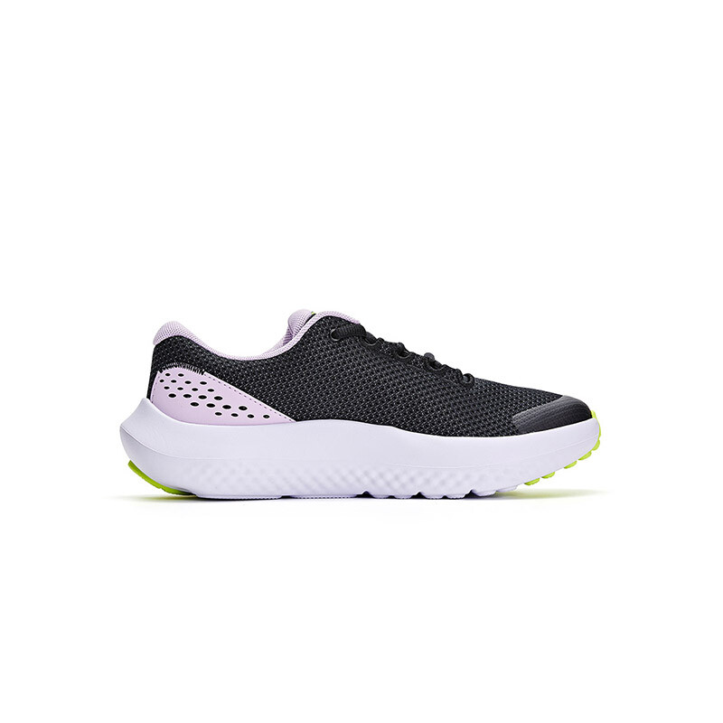 Кроссовки для бега Surge 4 Kids для детей Under Armour, черный — фото 2