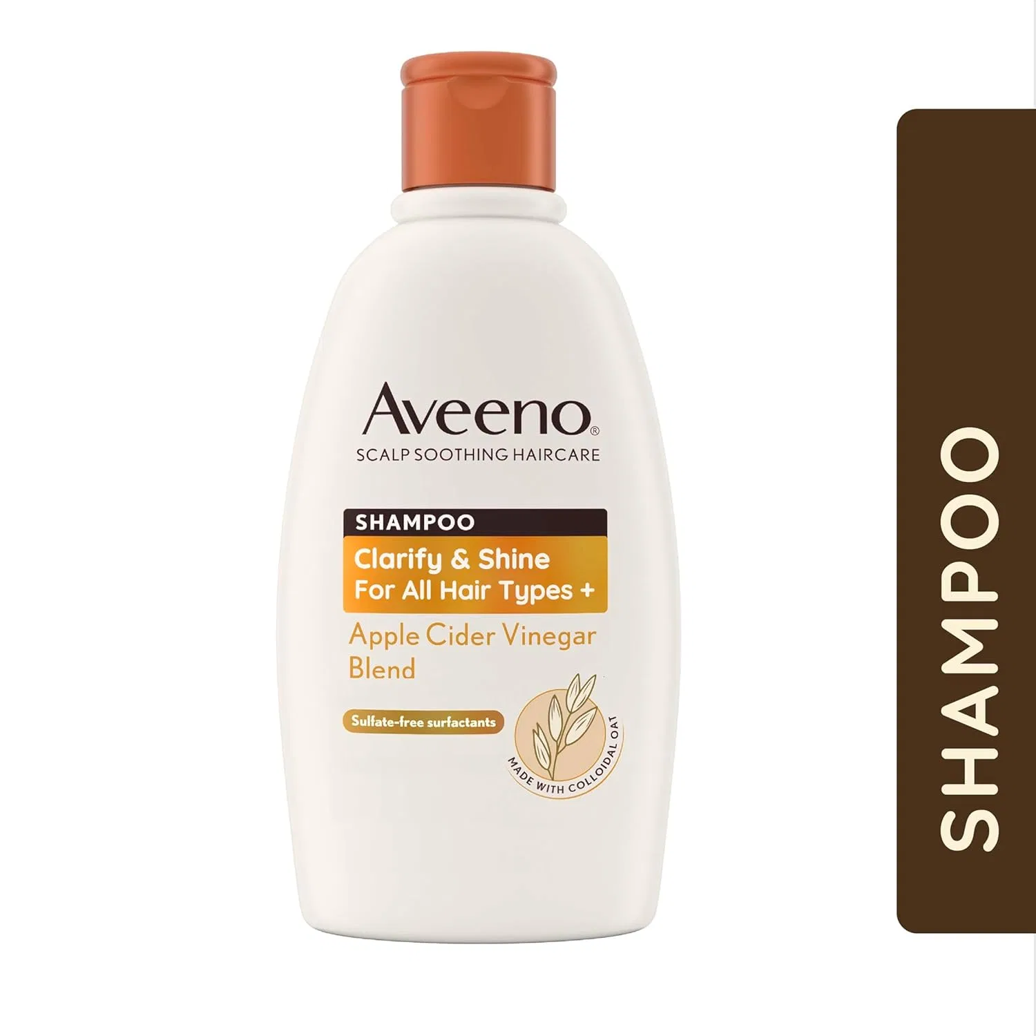 Успокаивающий шампунь для кожи головы «Clarify and Shine» 300 мл от Aveeno — фото 2