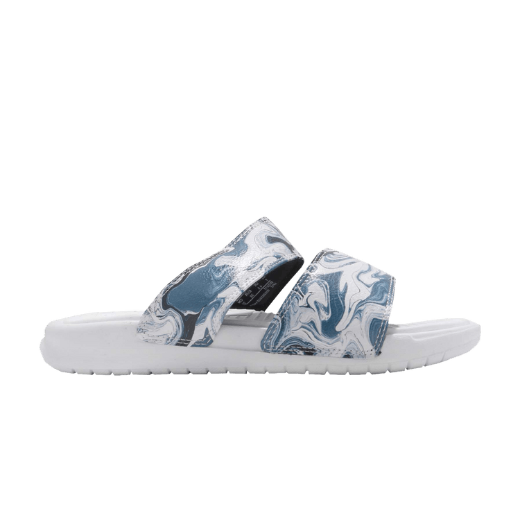 Сандалии Nike Wmns Benassi Duo Ultra Slide 'White Blue Black', белый