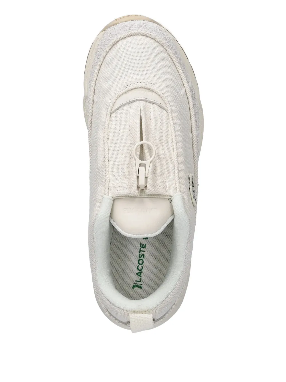 Кроссовки Zip-fastening senakers Lacoste, белый — фото 2