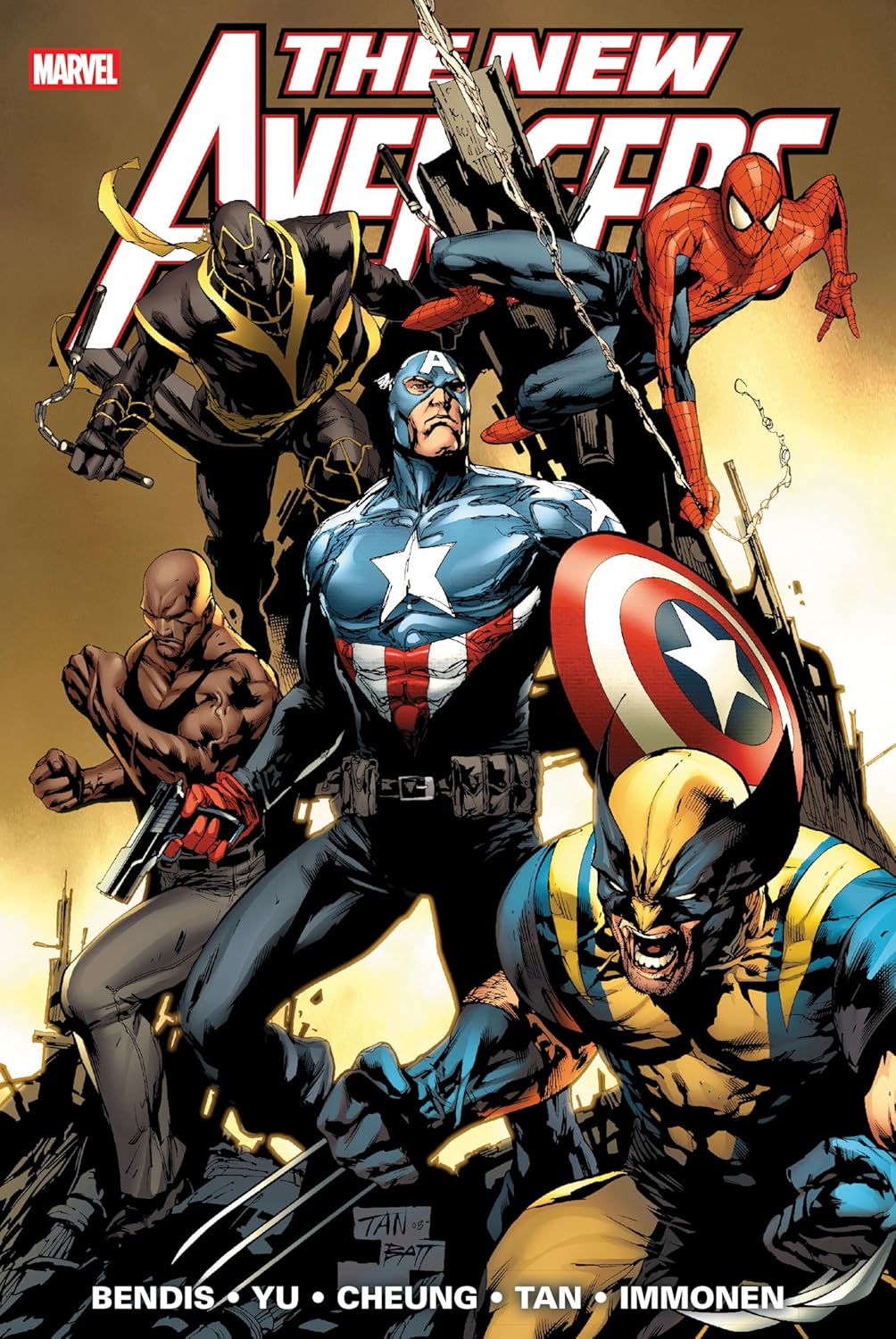 

New Avengers Omnibus Vol. 2 Billy Tan Cover (Marvel Universe)
