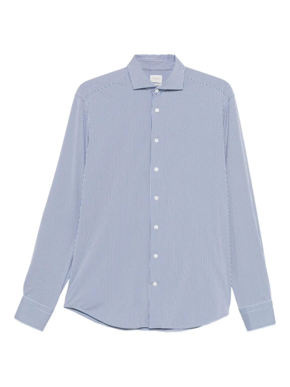 

Полосатая рубашка с длинными рукавами Traiano Milano, синий