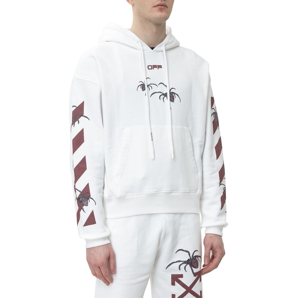 

Толстовка Arachno Oversize с капюшоном белого цвета Off-White