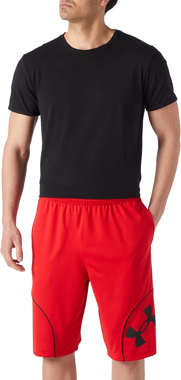 

Under Armour мужские баскетбольные шорты Perimeter 11 дюймов, Red (600)/White